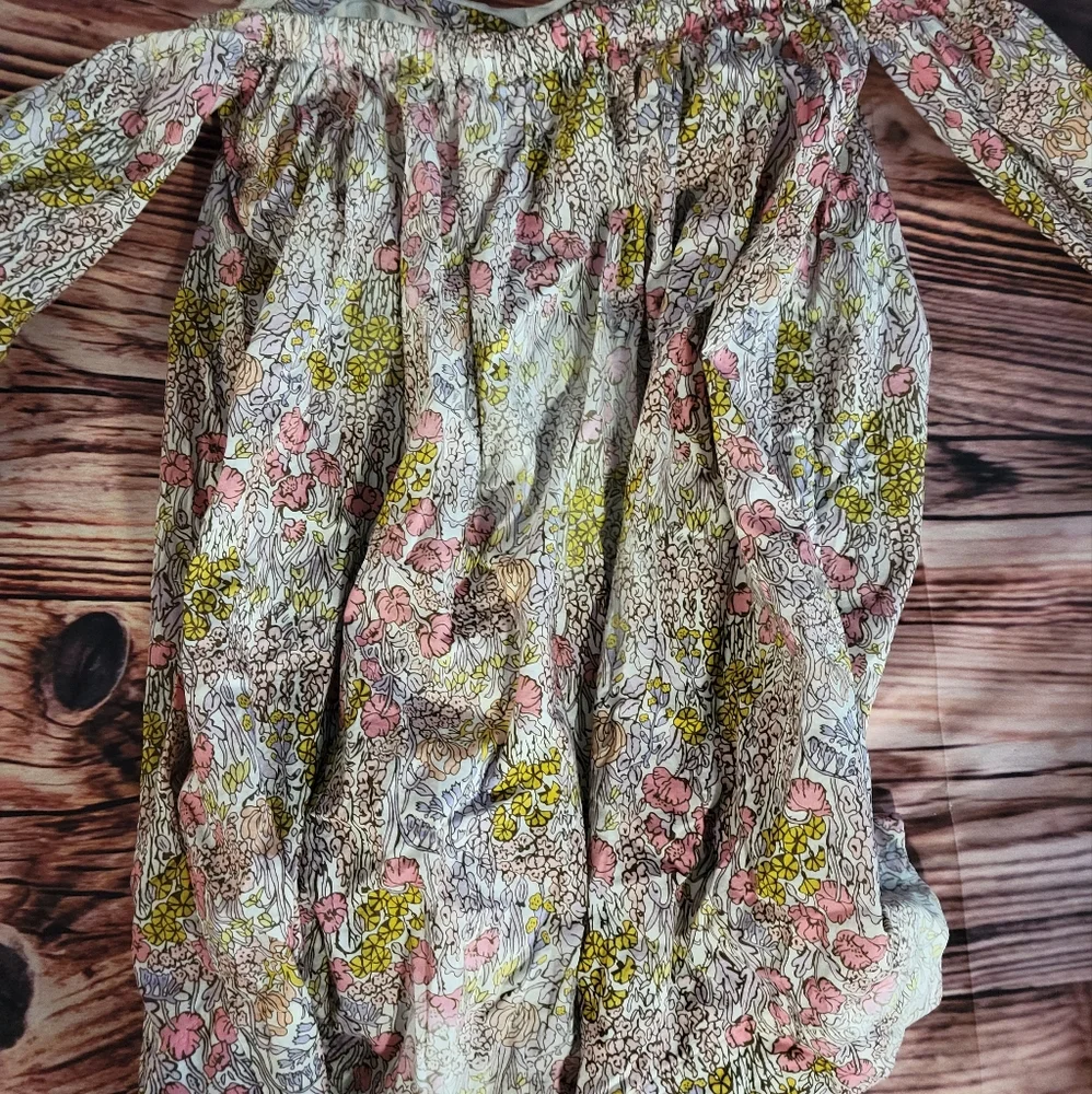Free people Boho Strapless Top with Built in bra XS